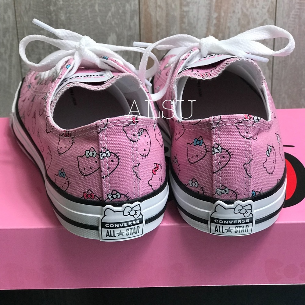 Conv&Hello Kitty Ctas Canvas Low Top Prism Pink W - Picture 5 of 8